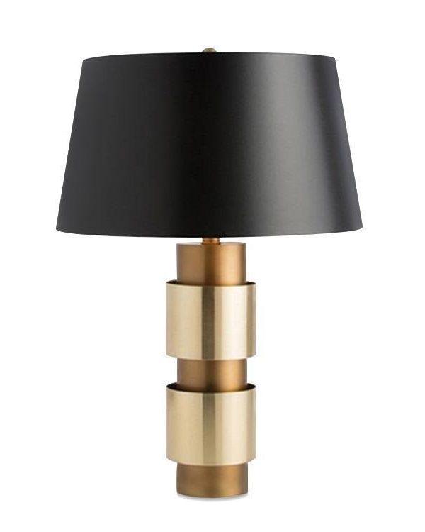 EPTL8478 Postmodern Nordic Style Black and Gold Table Lamp