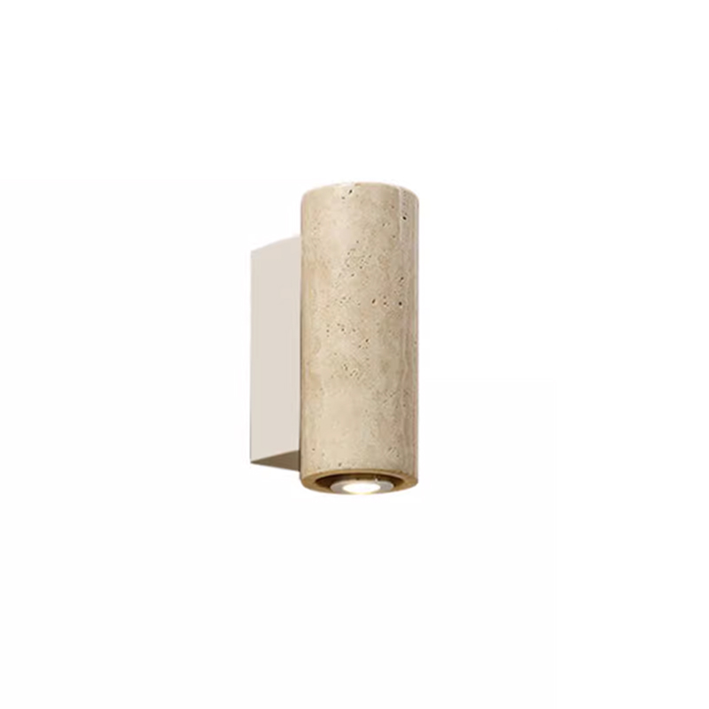EPWL9070 Nordic Style LED Travertine Wall Lamp for Living Room Bedroom Hotel Corridor Stair Lighting Home Decor Stone Sconce Bedside