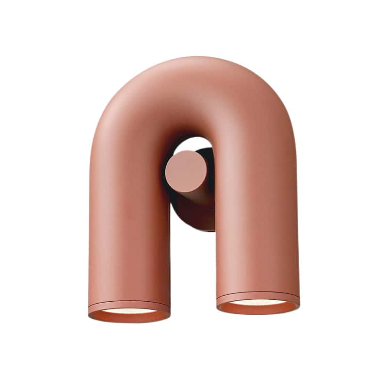 EPWL9027 Modern U-Shaped LED Wall Lamp Creative Double-Head Decorative Sconce for Living Room, Bedroom, and Hotel