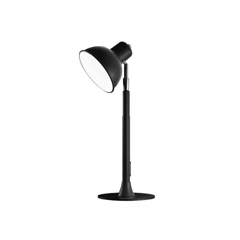 EPTL9085 Modern Adjustable Black Metal Desk Lamp, Industrial LED Table Light for Reading, Study & Home Office