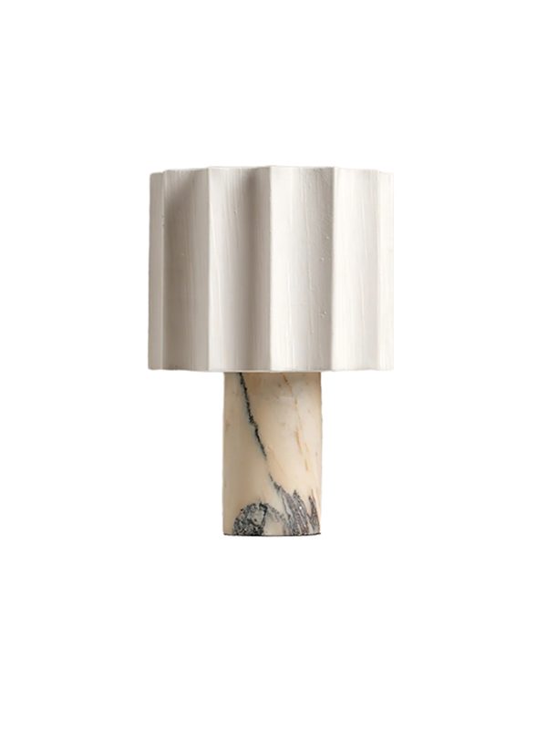 EPTL9059 Modern Marble LED Table Lamp Marble Base Dimming Feature for Bedside Reading Restaurant Lighting for Living Room Bedroom Hotel