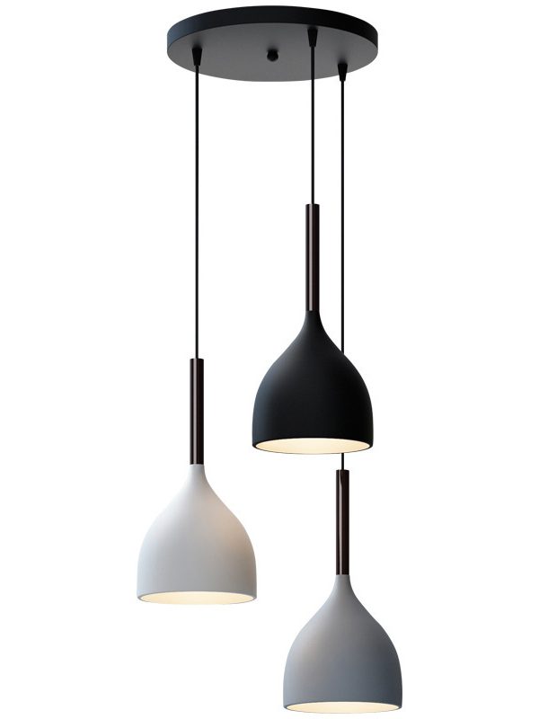 EPPL9047 Modern Nordic Pendant Light | Minimalist Metal Hanging Lamp for Kitchen Island & Dining Room