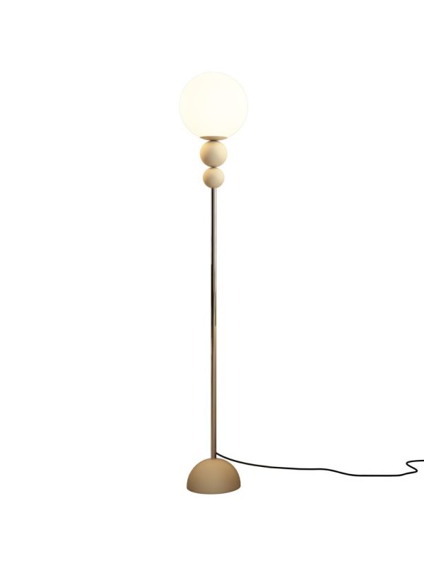 EPFL9113 Minimalist Modern Floor Lamp | Stylish Gold Metal Standing Lamp with Geometric Design for Living Room and Bedroom