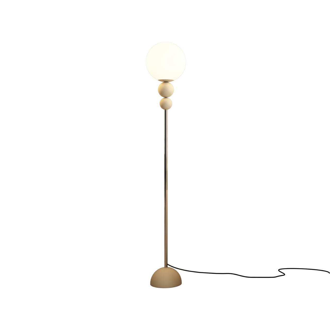 EPFL9113 Minimalist Modern Floor Lamp | Stylish Gold Metal Standing Lamp with Geometric Design for Living Room and Bedroom