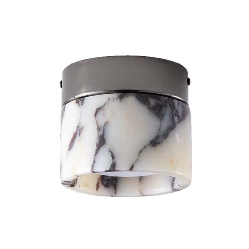 EPCL9207Round Marble Ceiling Light, Modern Flush Mount LED Lamp