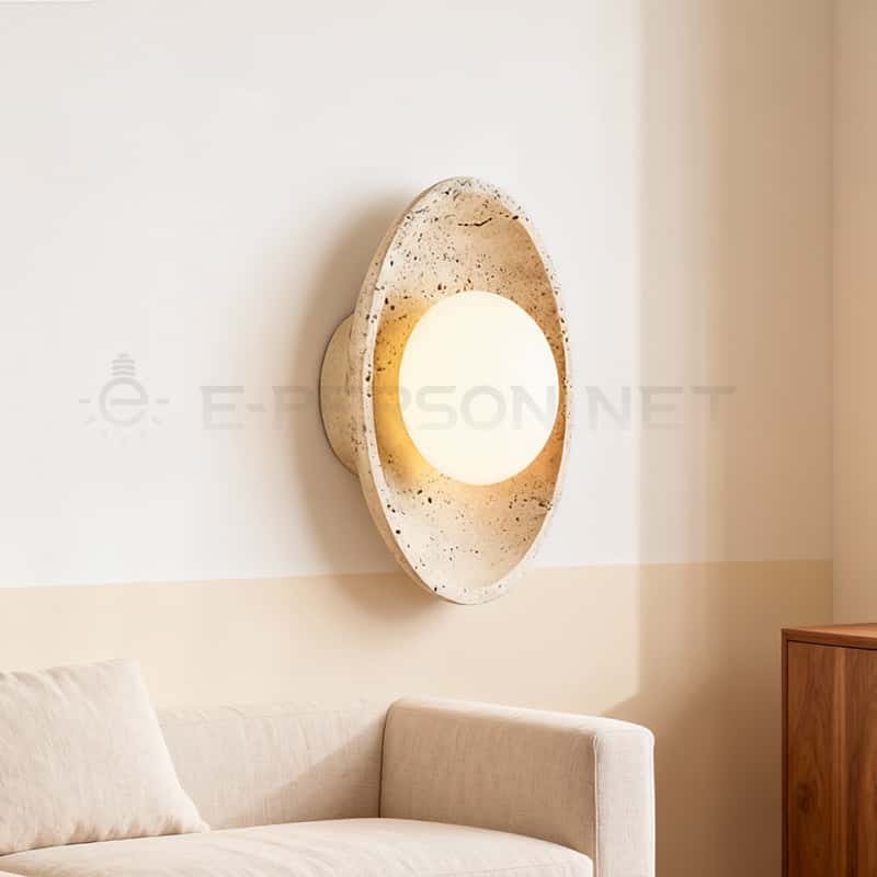 oval wall lamp (8