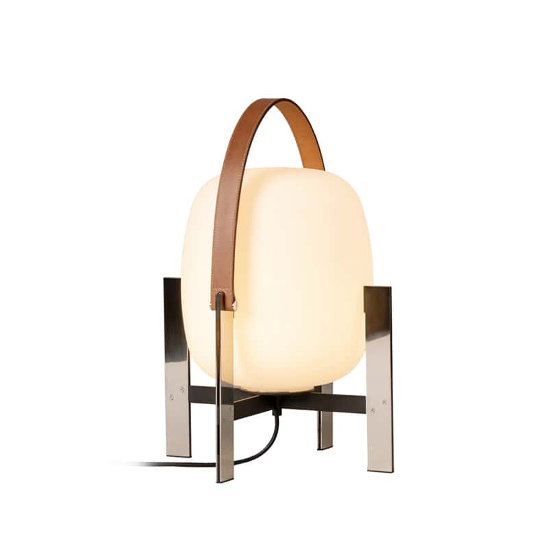 EPTL0528Stylish Leather Handle Table Lamp