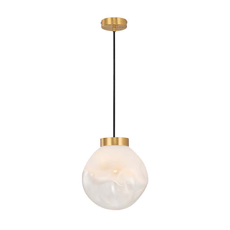 EPPL0315Modern Frosted Glass Globe Pendant Light