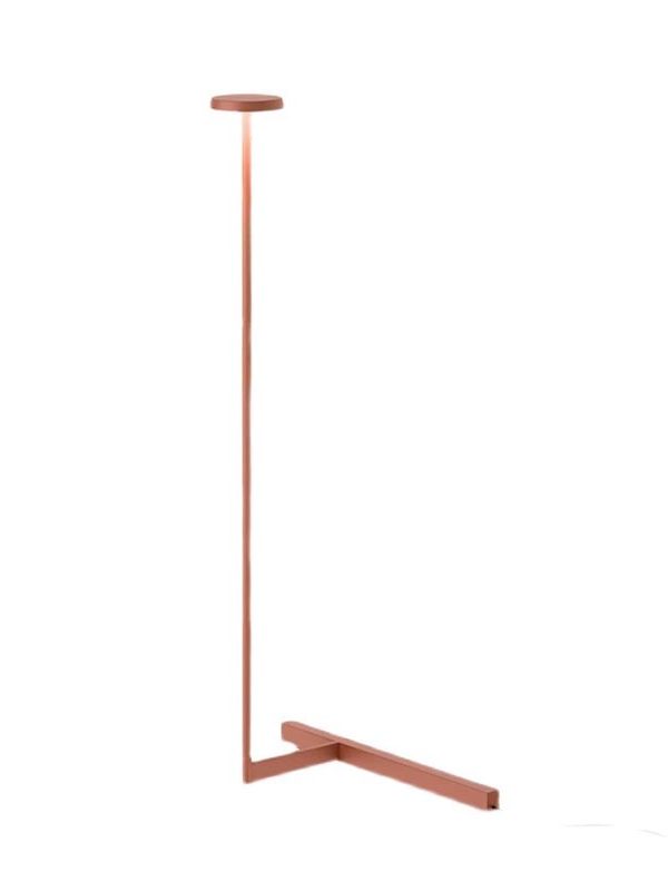 EPFL0317Slim Linear Standing Light in Aluminum Finish