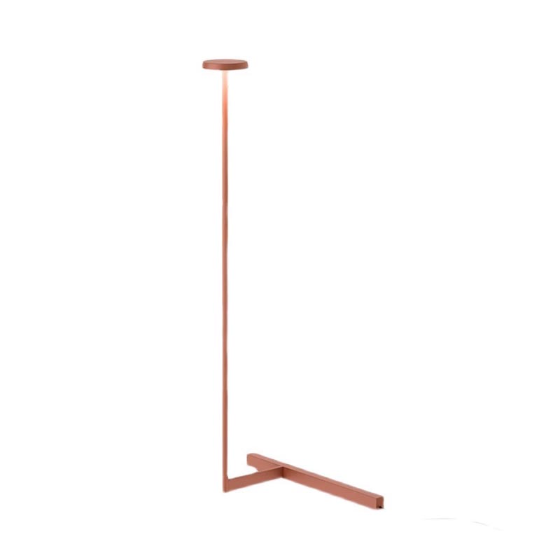 EPFL0317Slim Linear Standing Light in Aluminum Finish