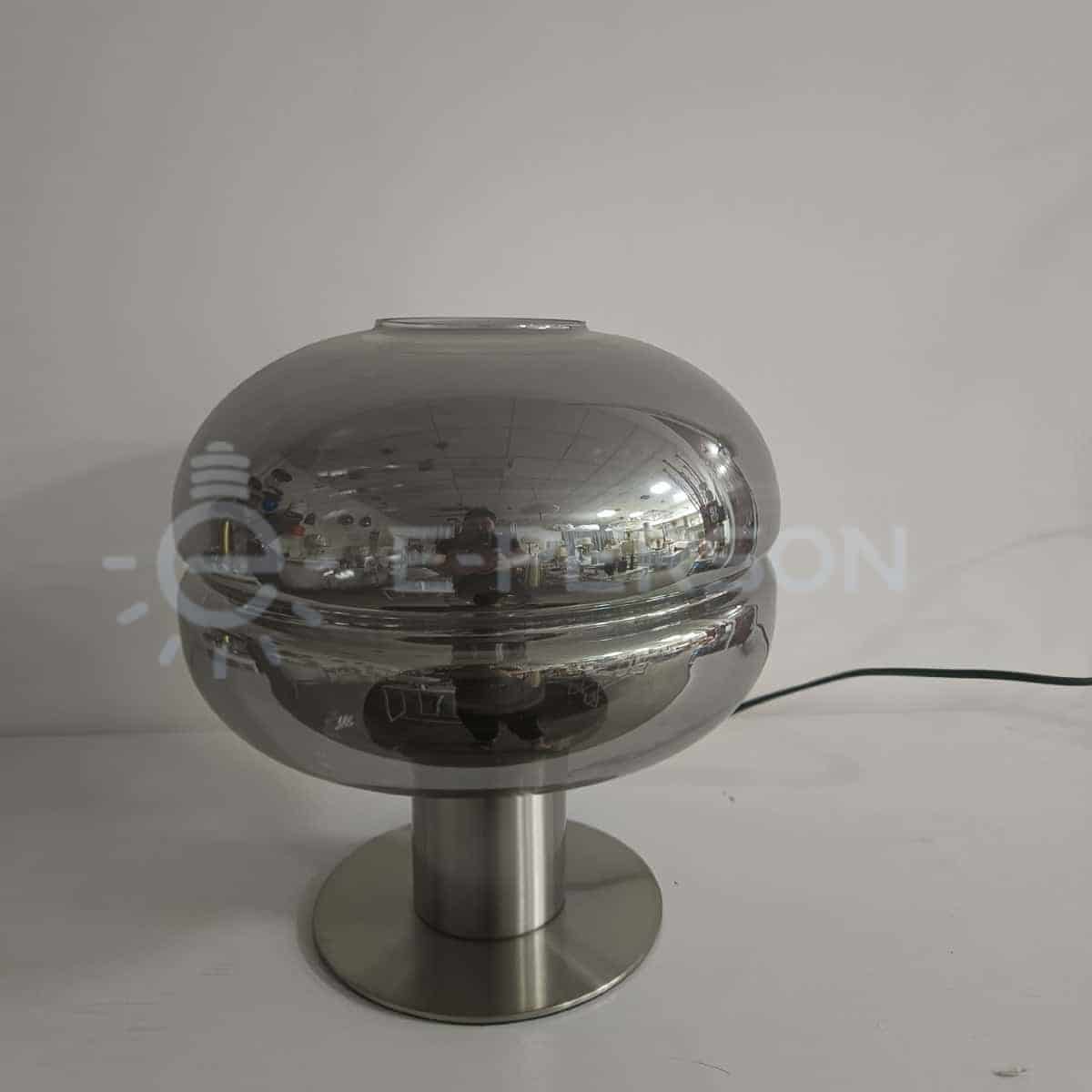 Smoky Glass Table Lamp (4)