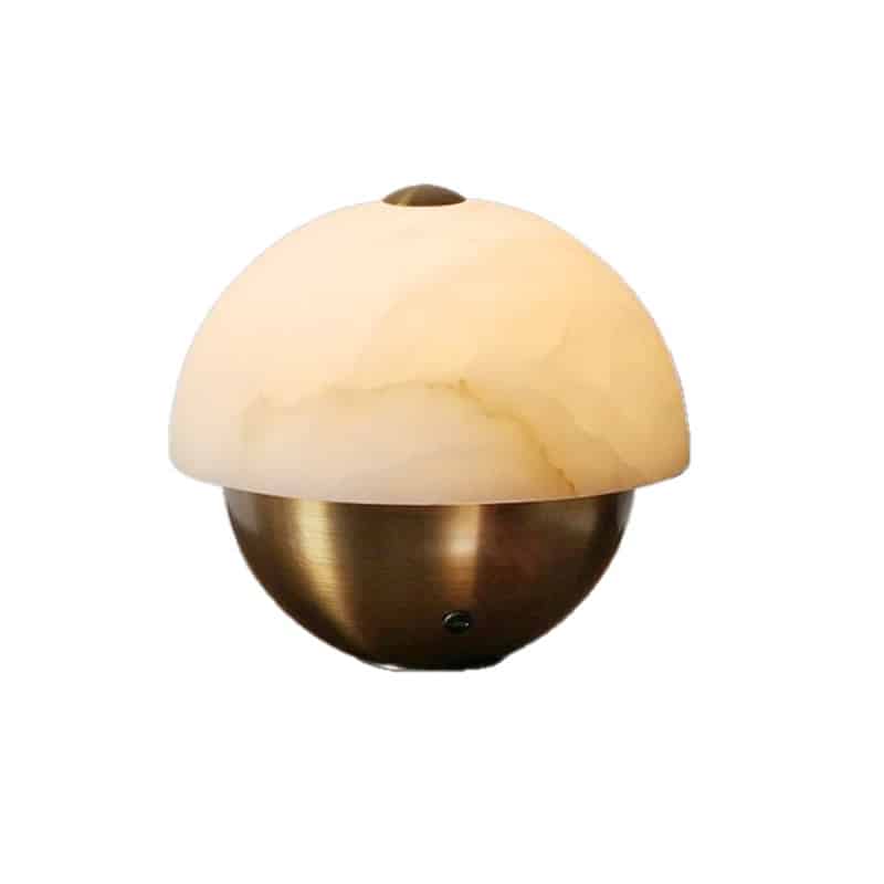 EPTL0545Modern Alabaster Table Lamp Natural Stone Mushroom Lamp