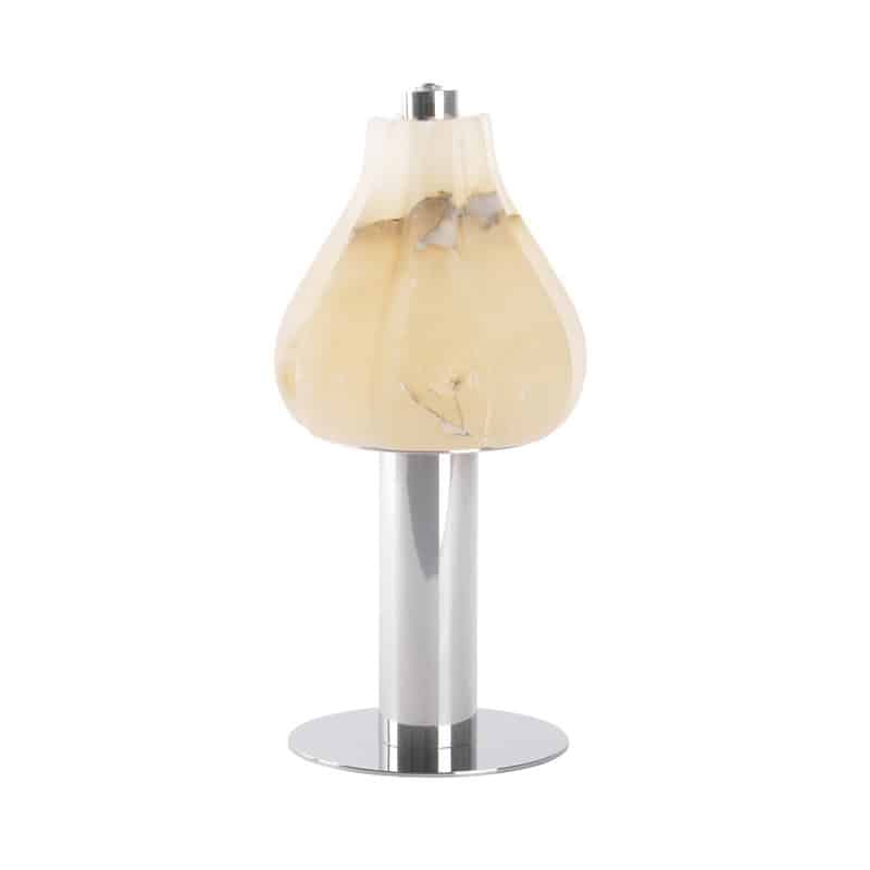 EPTL0548Modern Alabaster Table Lamp Natural Stone Decorative Desk Lamp