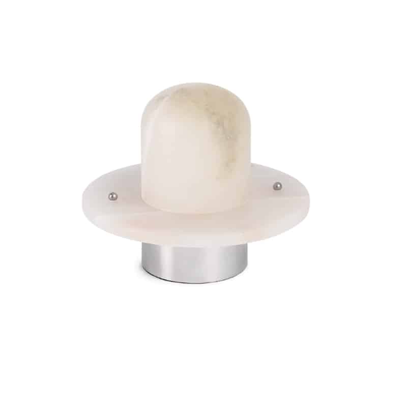 EPTL0551Modern Alabaster Table Lamp Natural Stone Decorative Bedside Lamp