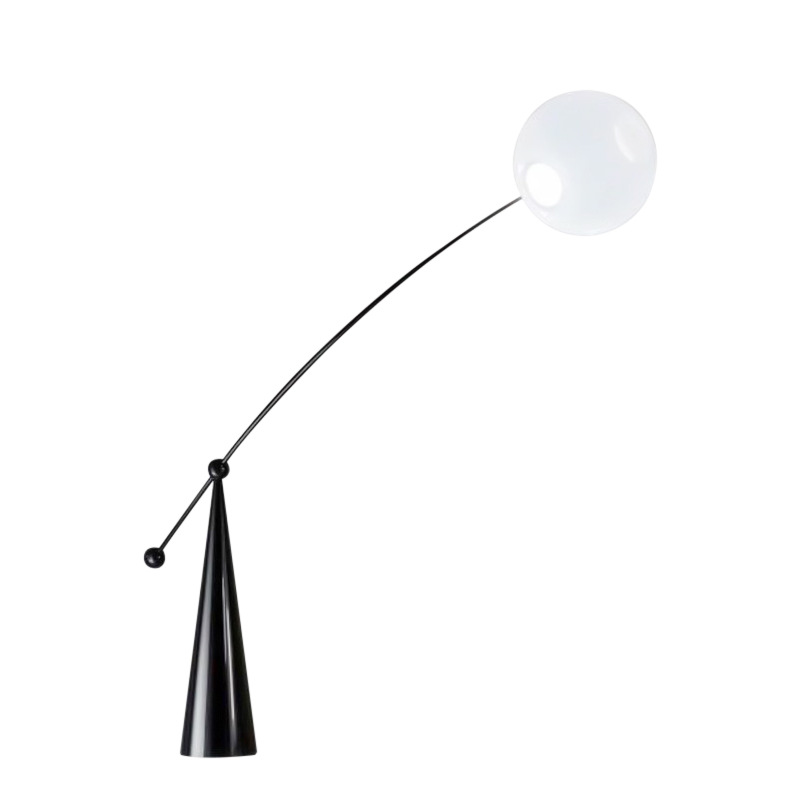 EPFL0437Balance Floor Lamp with Globe Shade