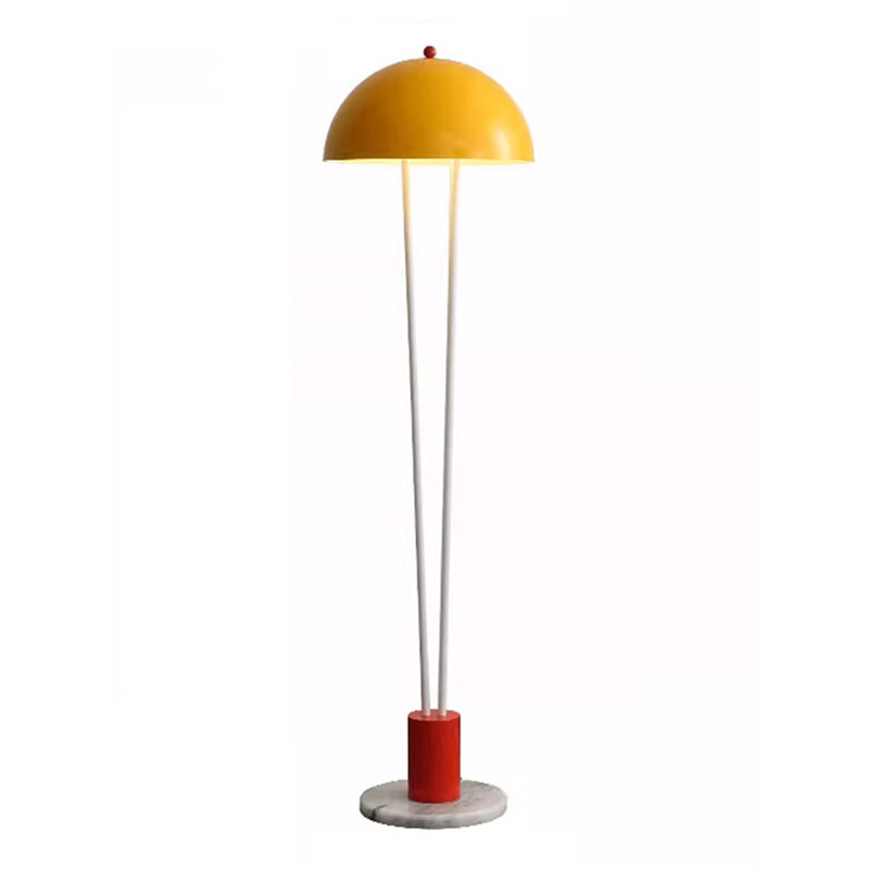 EPFL0371Postmodern Color Dome Floor Lamp LED Standing Light