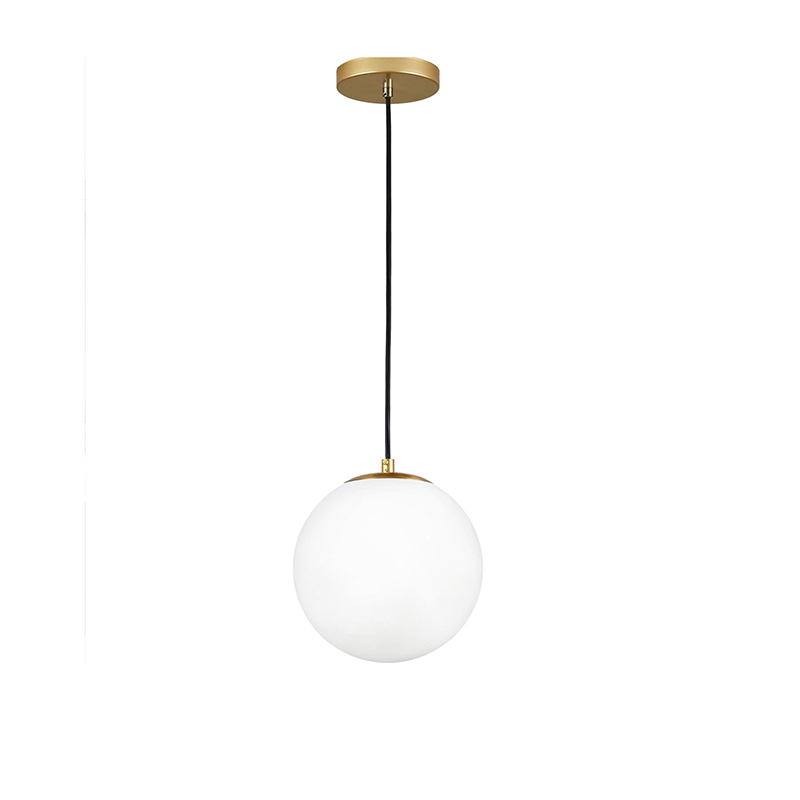 EPCL0428Modern Single Glass Ball Pendant Light for Indoor Lighting