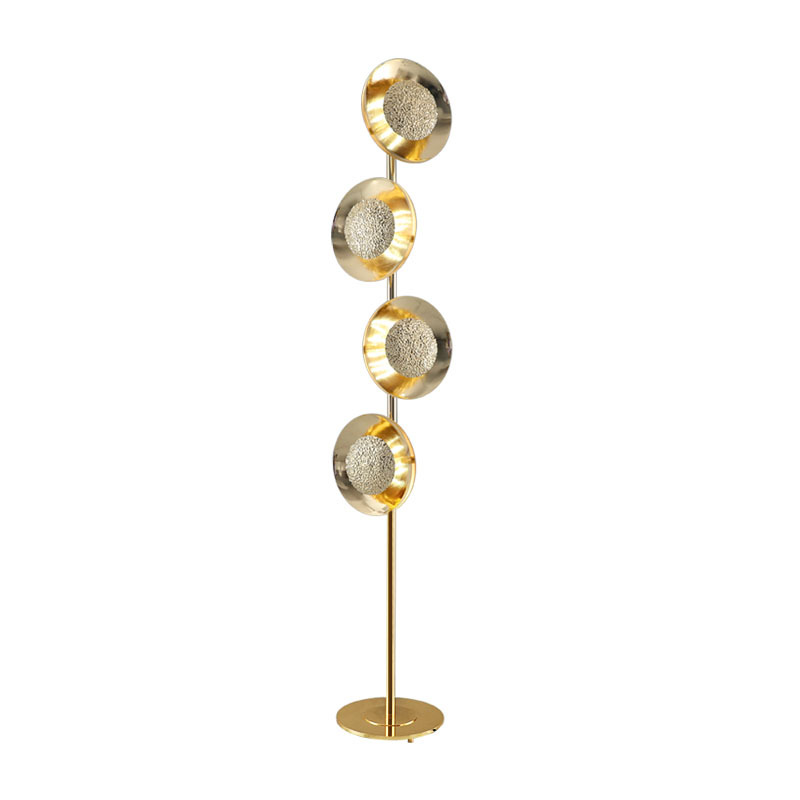 EPFL0418Luxury Golden Floor Lamp