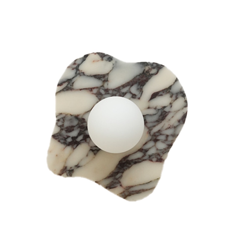 EPWL9249Art Deco Marble Wall Sconce