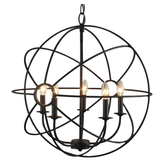 EPPL0311Modern Metal Sphere Chandelier