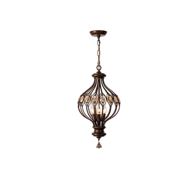EPPL0755Vintage Iron Pendant Light Moroccan Style Hanging Lamp