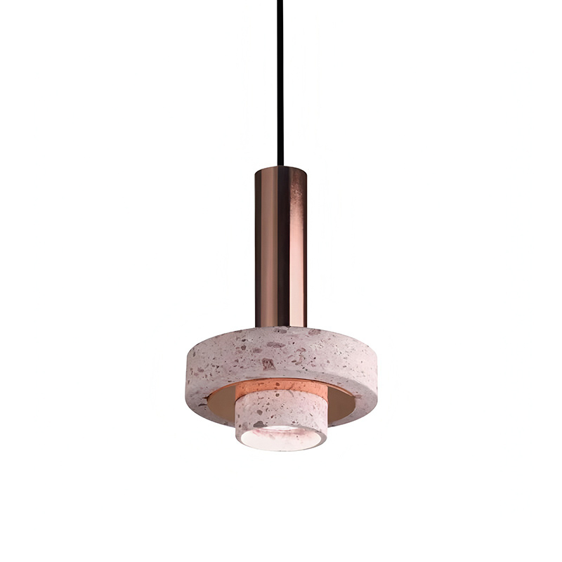 EPPL0837Modern Terrazzo Pendant Light Stone Hanging Lamp