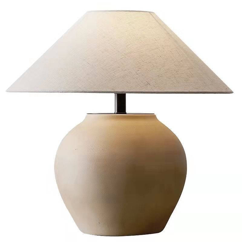EPTL0770Modern Ceramic Table Lamp with Fabric Shade