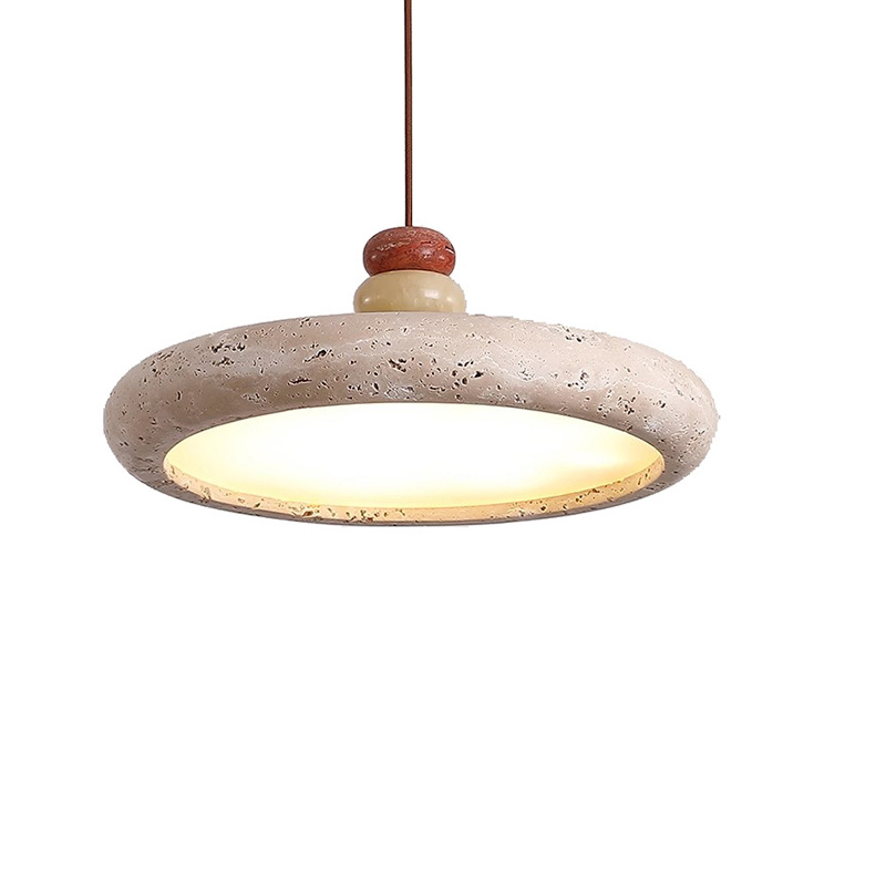 EPPL0812Modern Travertine Pendant Light