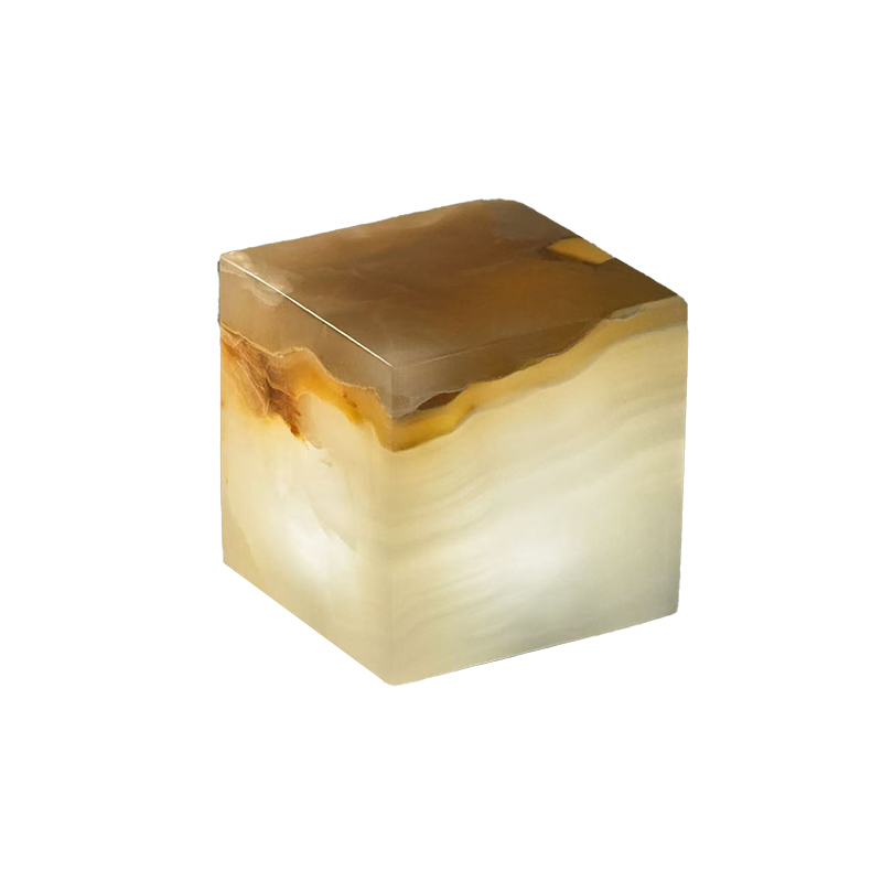 EPTL0767Natural Stone Table Lamp LED Cube Lamp Luxury Decorative Ambient Lighting