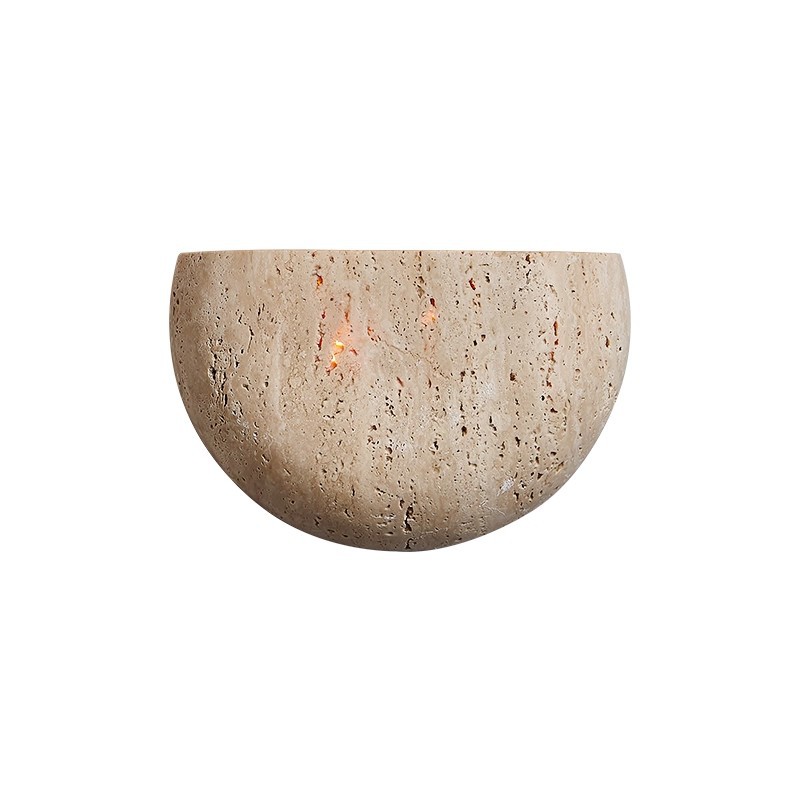 EPPL0654Modern Travertine Wall Light