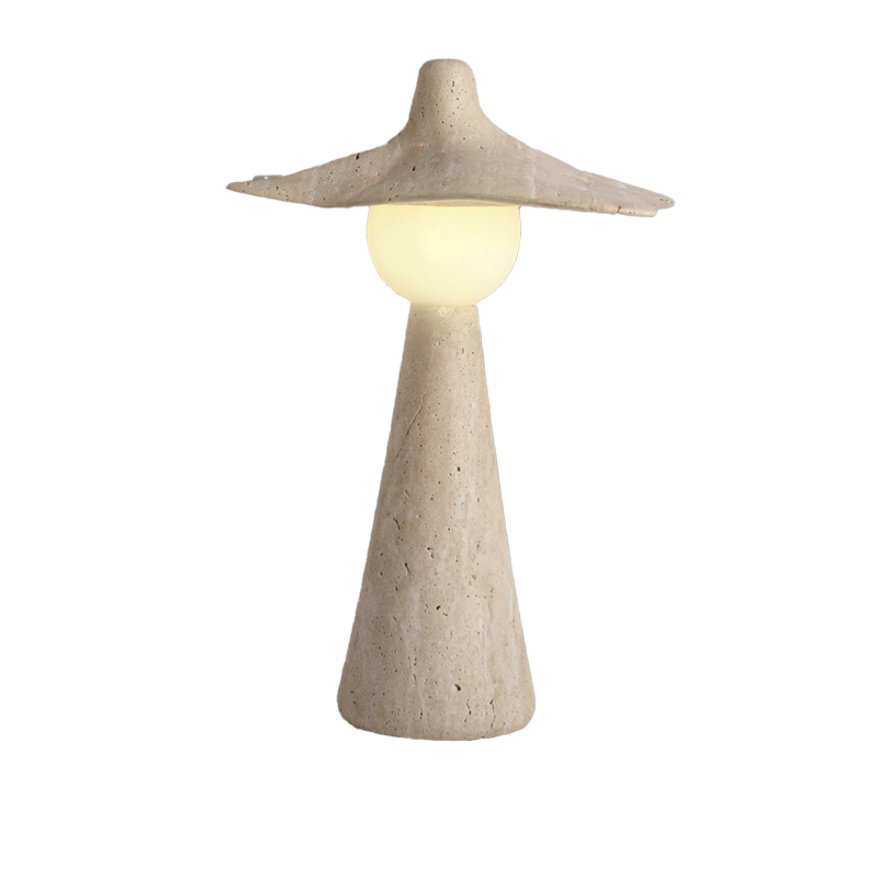 EPTL0807Modern Stone Table Lamp Artistic Sculptural Desk Lamp