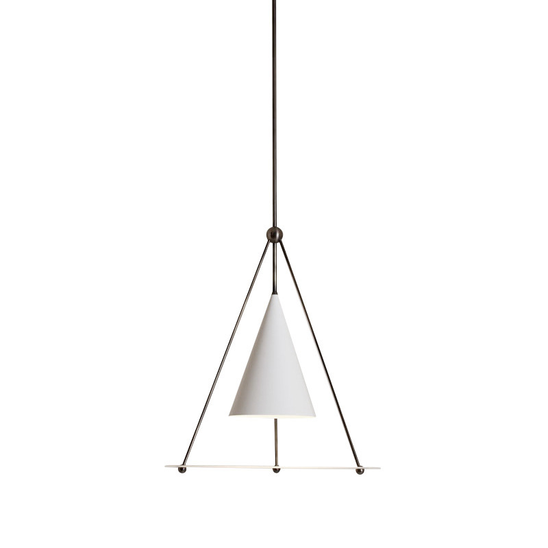 EPPL0854Modern Triangle Pendant Light LED Minimalist Hanging Lamp