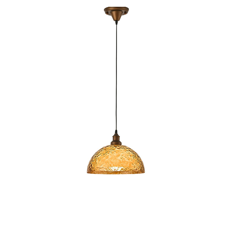 EPPL0910Modern Amber Acrylic Pendant Light