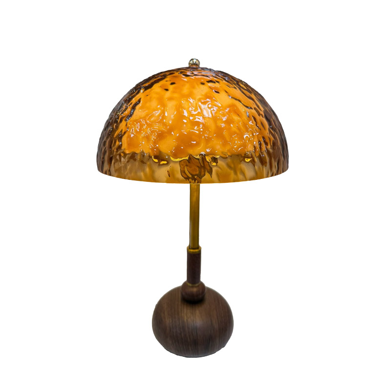 EPTL0911Modern Amber Acrylic Table Lamp