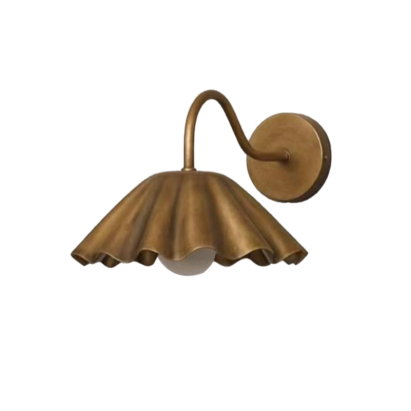 EPWL0922Modern Brass Flower Wall Lamp