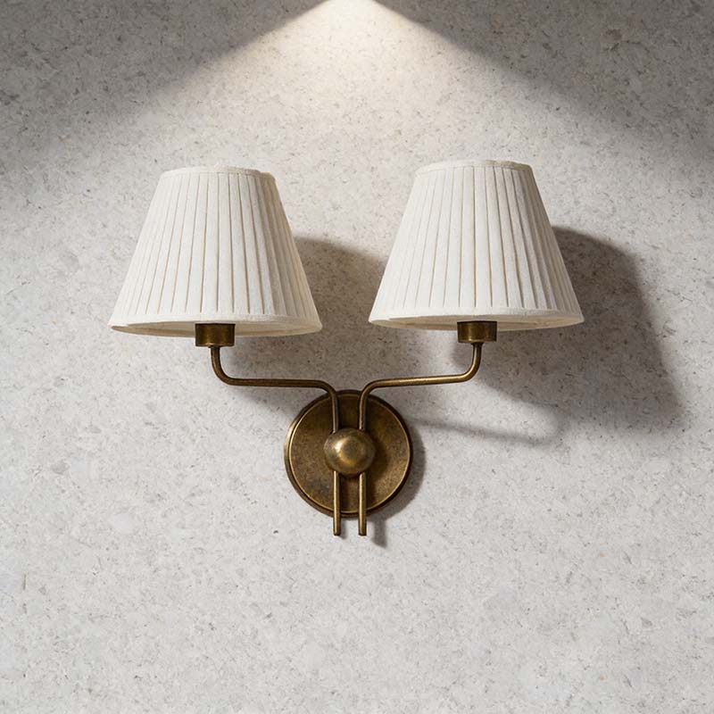 double wall sconce (2)