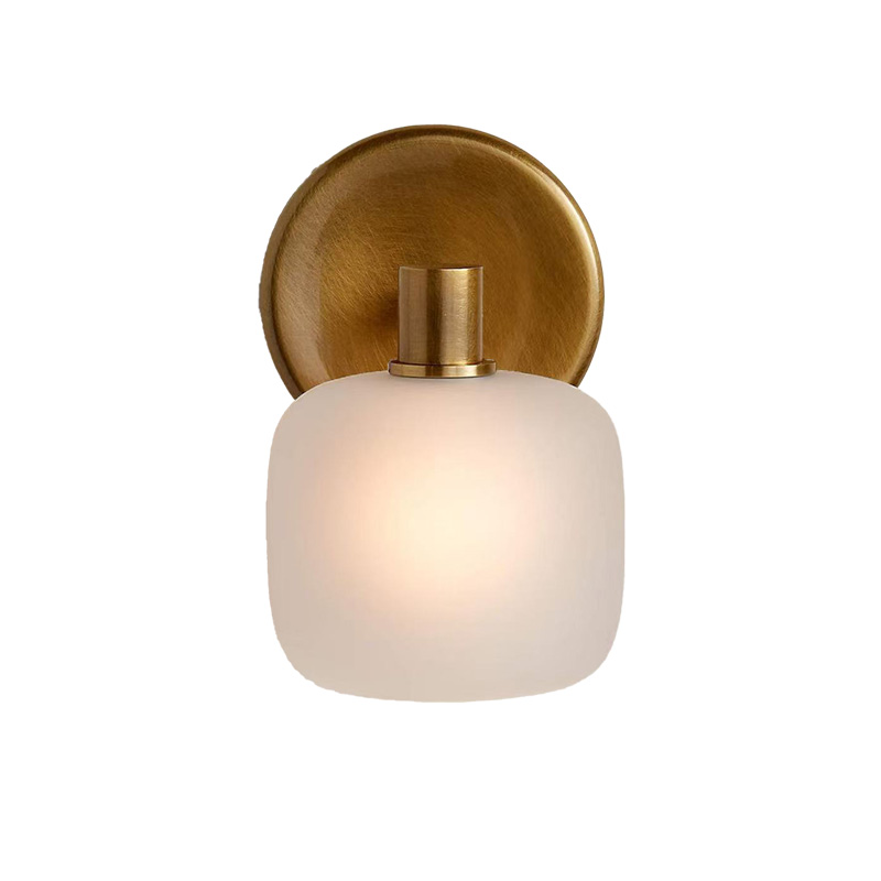 EPWL0915Modern Frosted Glass Wall Lamp