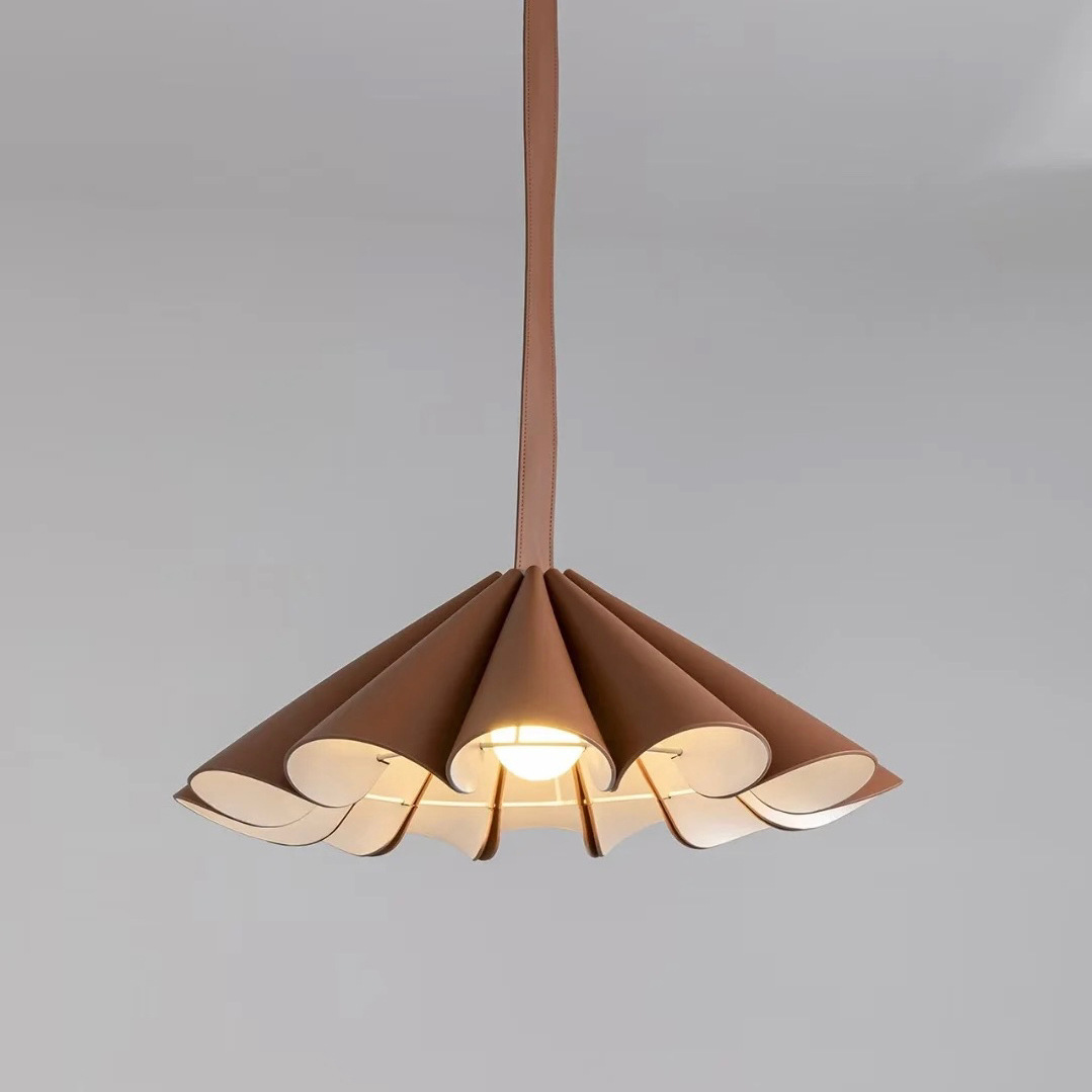 leather pendant light (3)