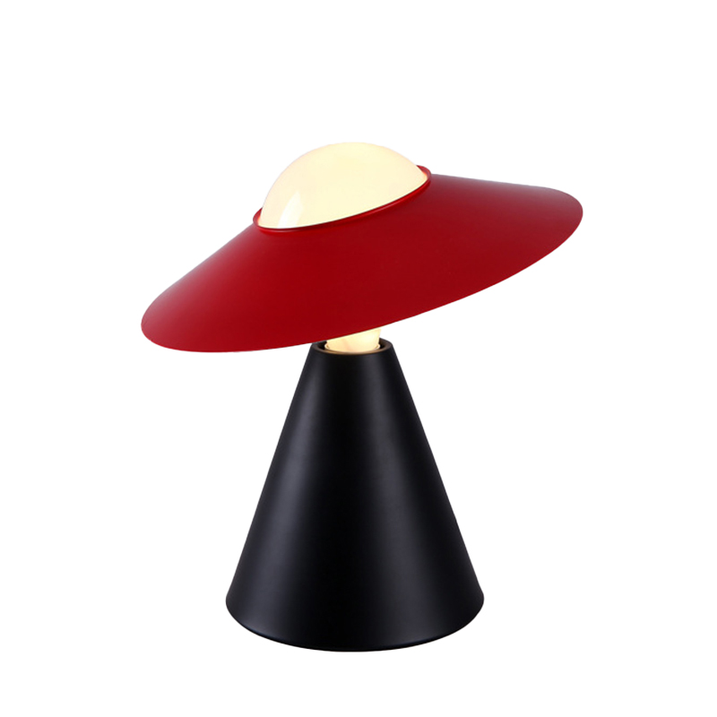 EPTL8428 Modern Children's Room Decorative Straw Hat Lamp Creative Bedroom Desk Lamp