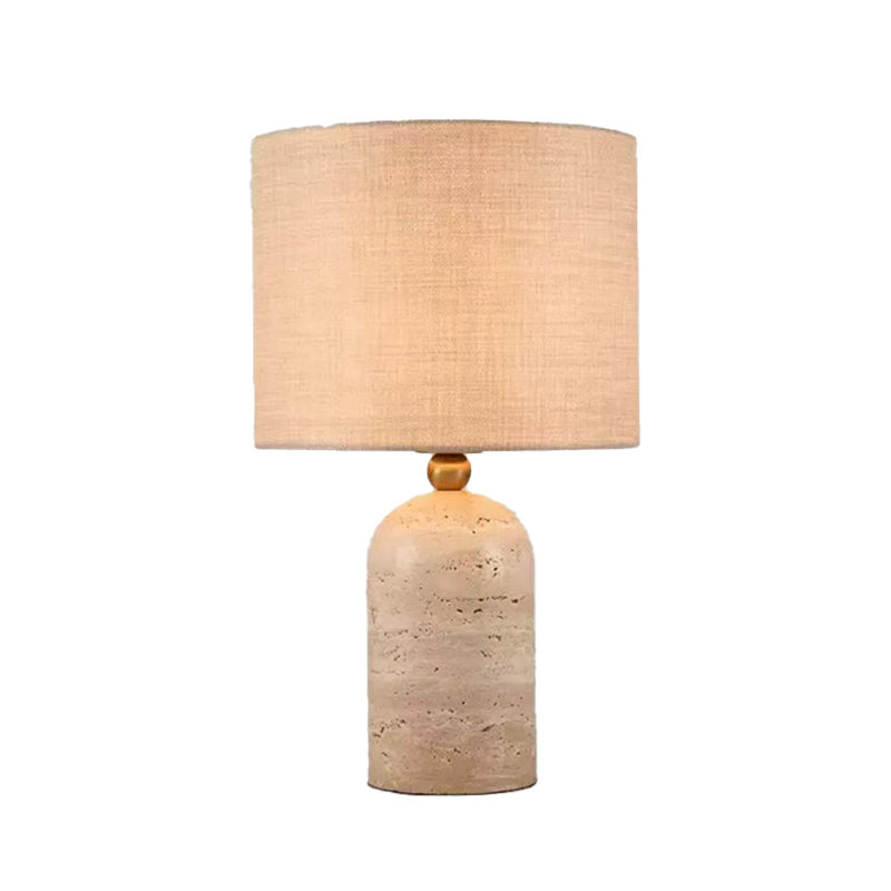 EPTL0945Natural Travertine Table Lamp
