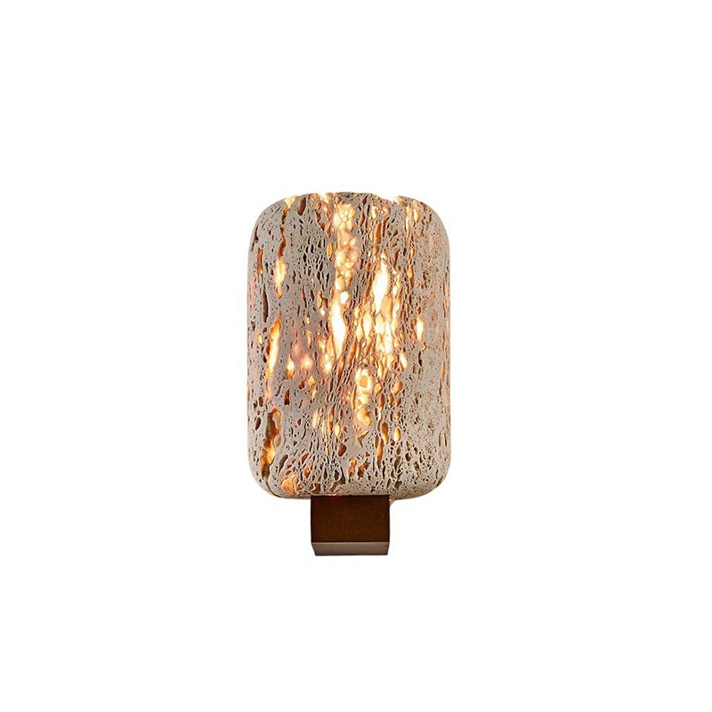 EPWL0995Modern Natural Travertine Wall Lamp