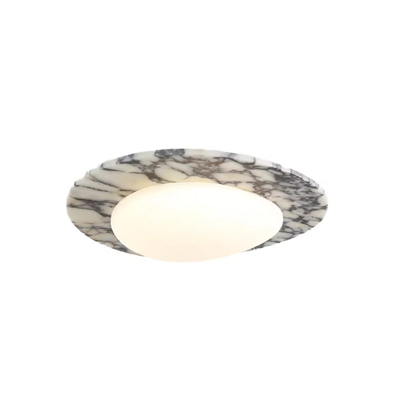 EPCL0966Modern Marble Flush Mount Ceiling Light
