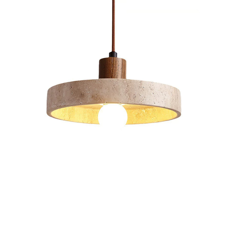 EPPL0965Modern Travertine Pendant Light