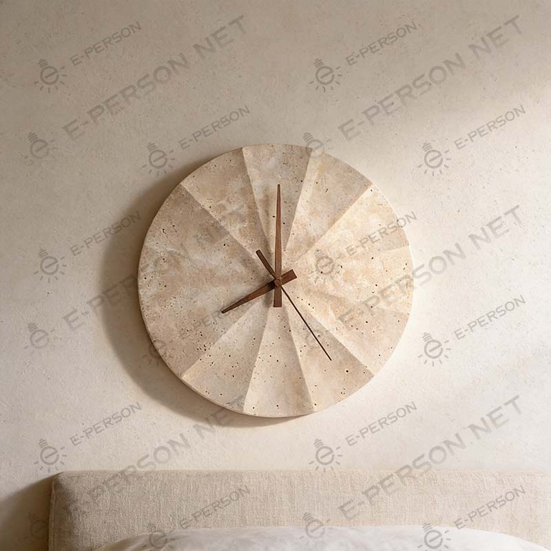 travertine wall clock (1)