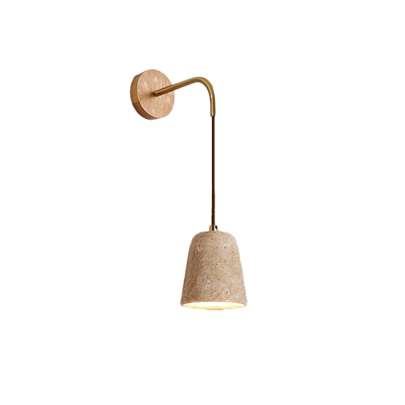 EPWL0967Modern Travertine Wall Pendant Light