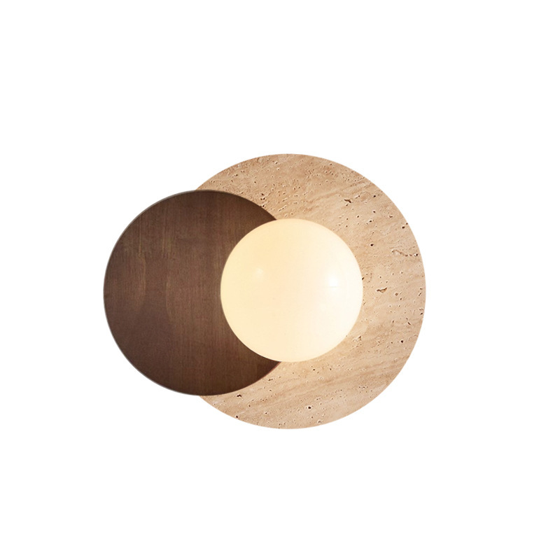 EPWL0954Nordic Modern Simple Yellow Cave Stone LED Wall Lamp