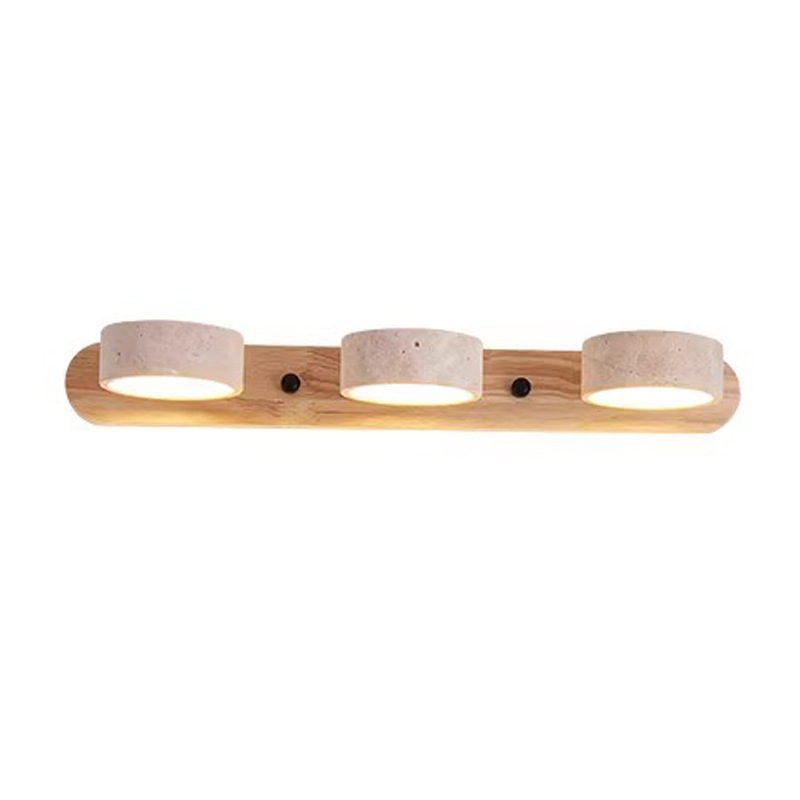 EPWL0982Modern Triple Travertine Wall Lamp