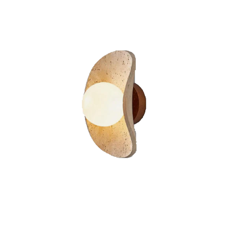 EPWL0984Modern Travertine Wall Lamp