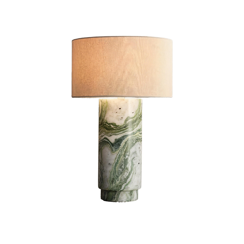 EPTL1053Luxury Green Marble Table Lamp