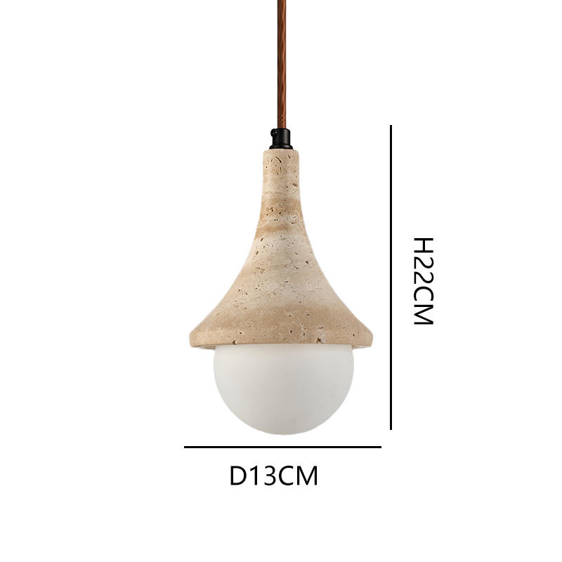 Stone Pendant Light (3)